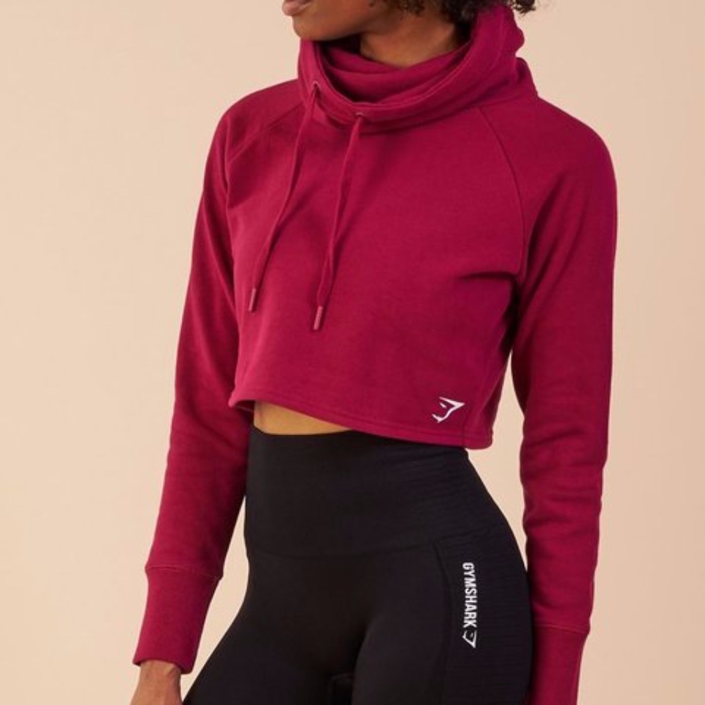 Gymshark Slouch Crop Hoodie